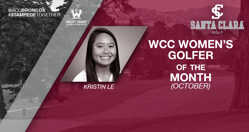 Women's Golf's Le Named WCC Golfer of the Month