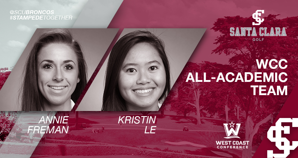 Two Women’s Golfers Placed on WCC All-Academic Team
