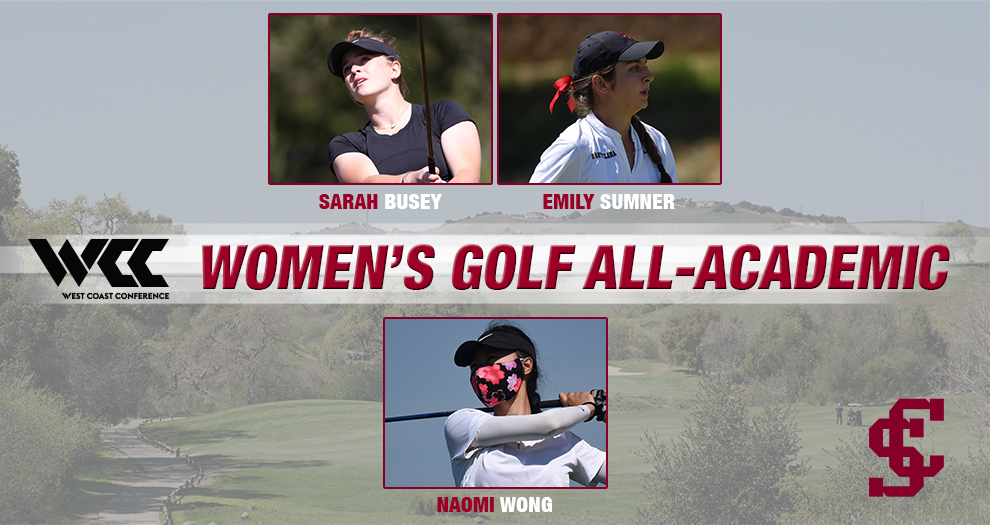 Three Women's Golfers Earn Conference All-Academic Honors