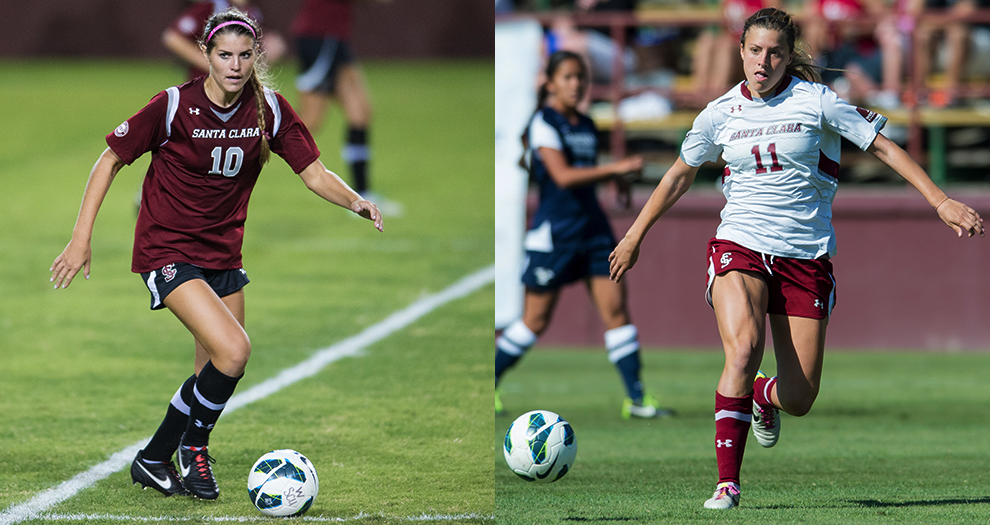 Women's Soccer Has Two Named to Preseason All-WCC Team