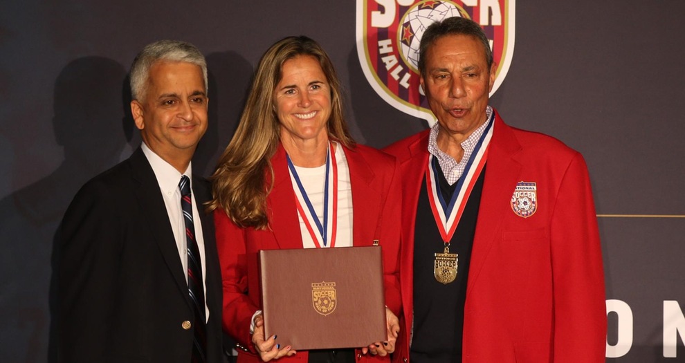 Chastain Inducted into U.S. Soccer Hall of Fame