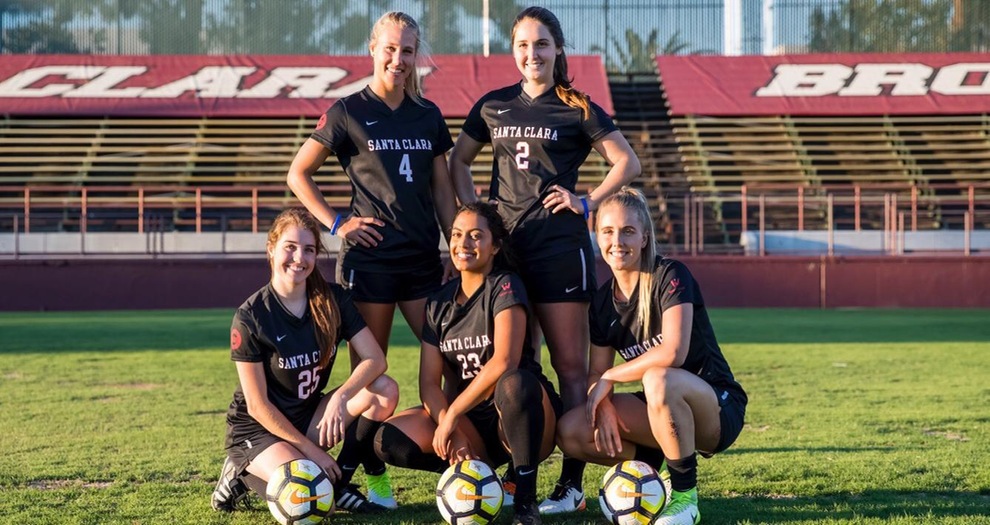 Women's Soccer Plays BYU on Senior Day with WCC Crown Still in Reach