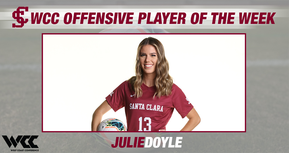 Doyle Named WCC Offensive Player of the Week After Game-Winner at BYU