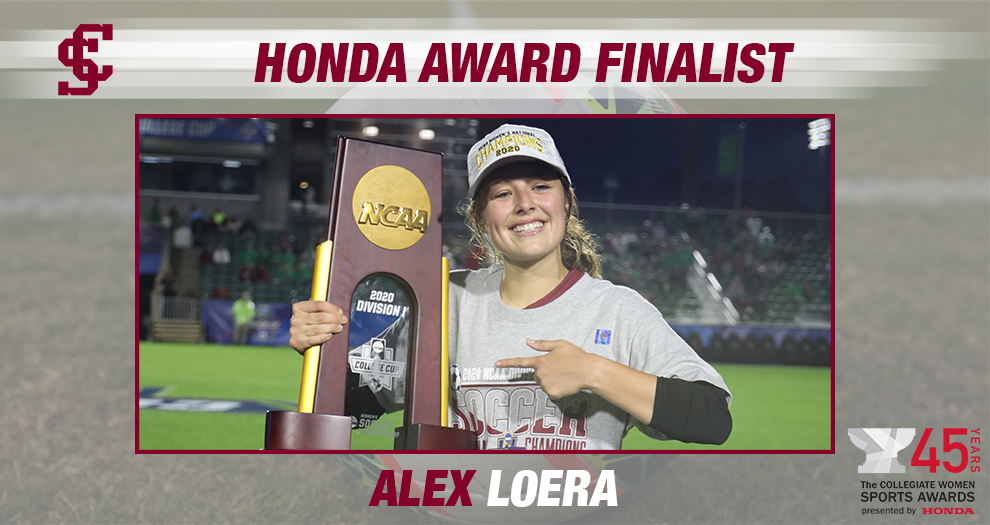 Loera of Women's Soccer Named One of Four Honda Award Finalists