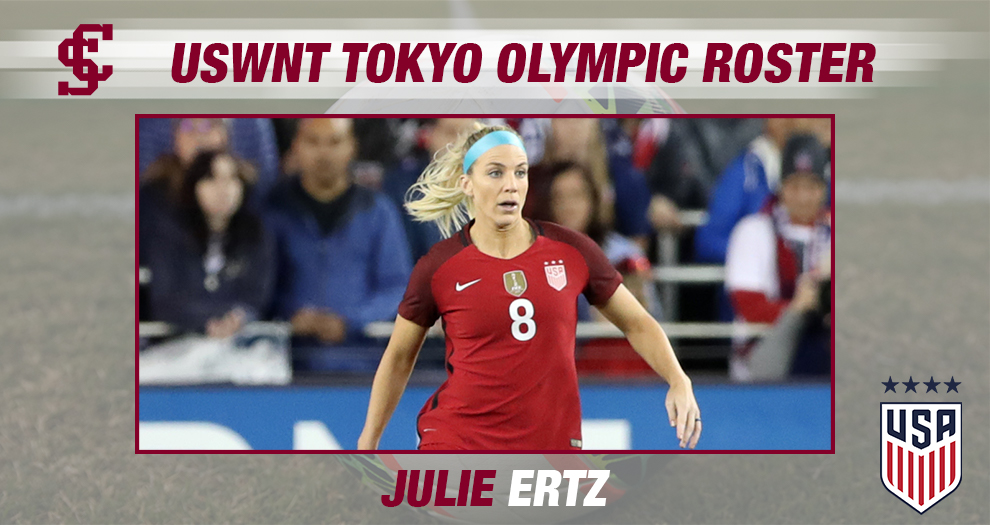Julie Ertz Named to USWNT Roster for Tokyo Olympic Games