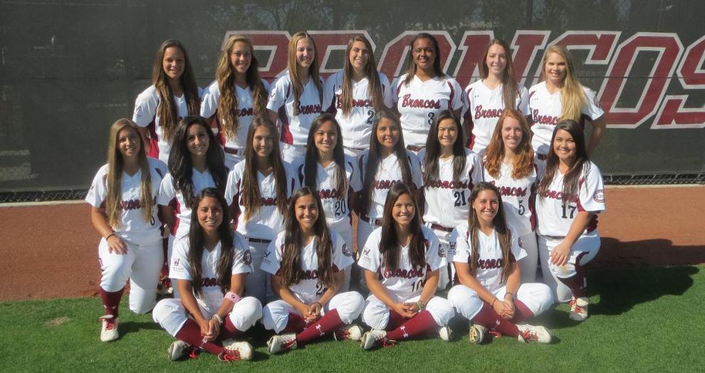 Bronco Softball Finishes First Year in WCC