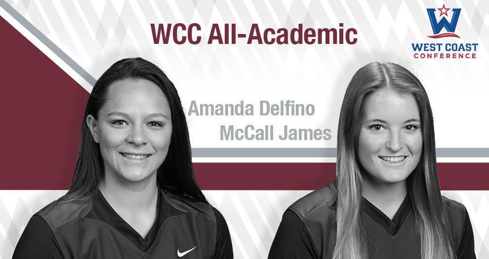 Two Softball Players Named Academic All-WCC