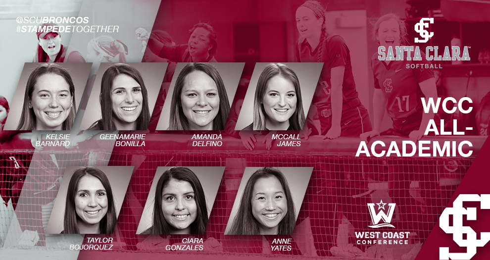 Seven Softball Players Honored for Academic Success