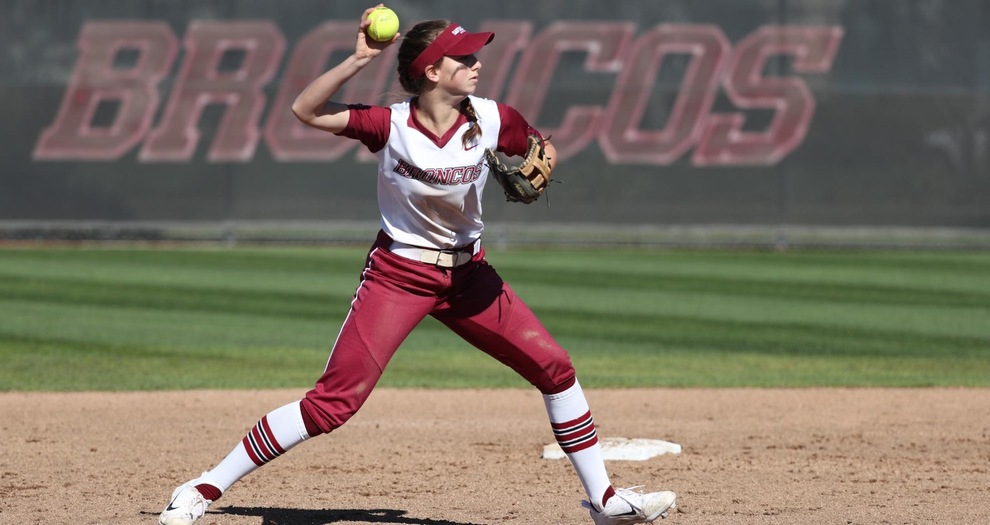 Softball Topped by Cal in Weekend Finale