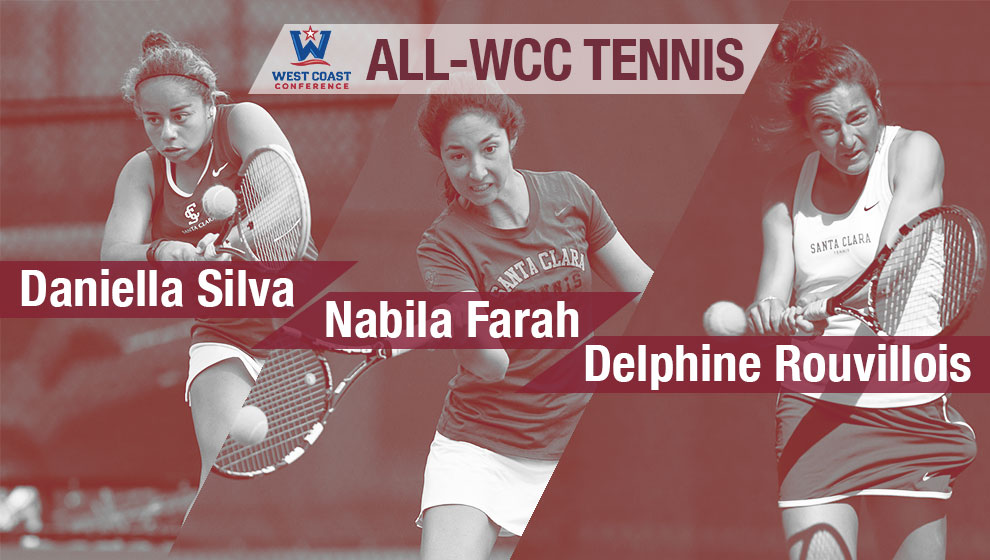 Three Women's Tennis Players Nab All-WCC Honors