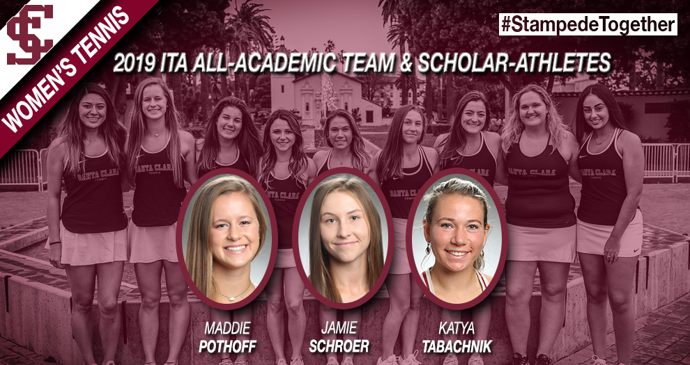 ITA 2019 All-Academic Team Recognition for Women's Tennis
