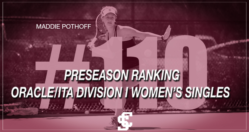 Maddie Pothoff of Women’s Tennis in ITA Preseason Ranking