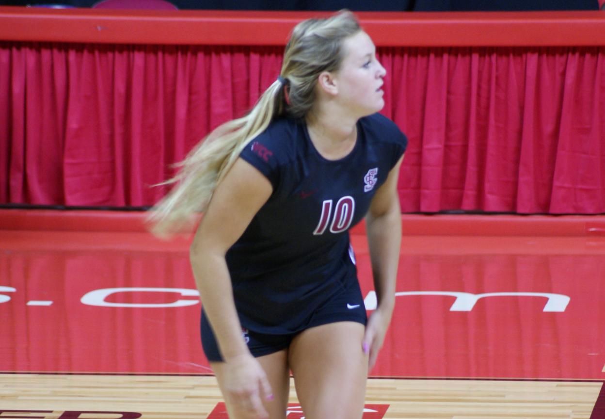 Local Girl Kaleigh Durket Looks to Impress One Last Time on Volleyball Court