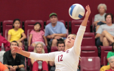 Volleyball Wins 20th Match Of The Season At Portland