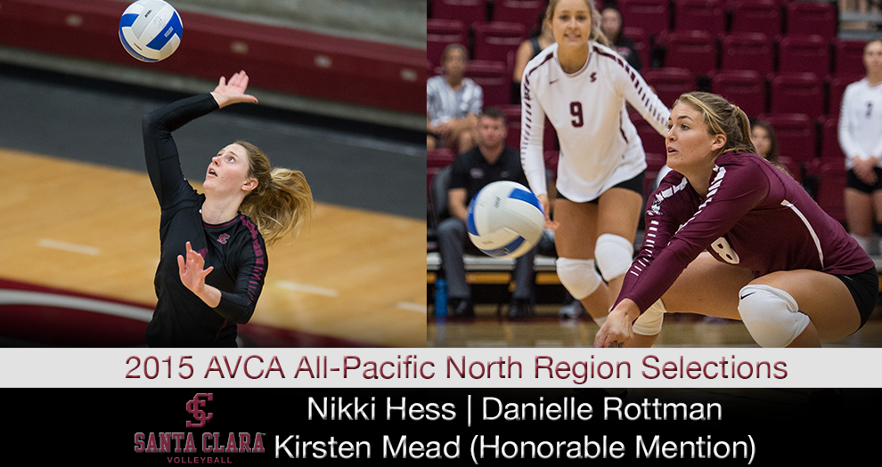 Volleyball Earns First AVCA All-Region Awards since 2008