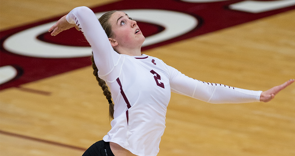 Season-High Efforts Carry Volleyball to Five-Set Win over Portland