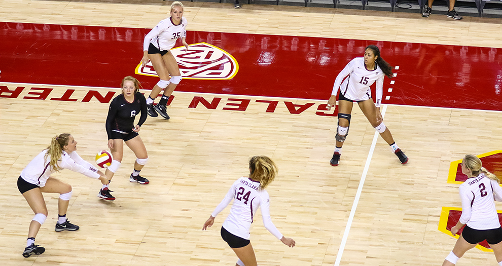 No. 17 Volleyball Drops Friday Matches at Boise State Invitational