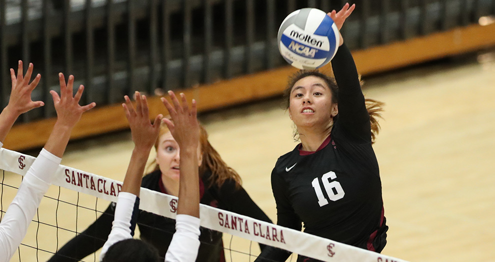 Kamrin Caoili led all players with 15 kills and hit .423 on Thursday night.