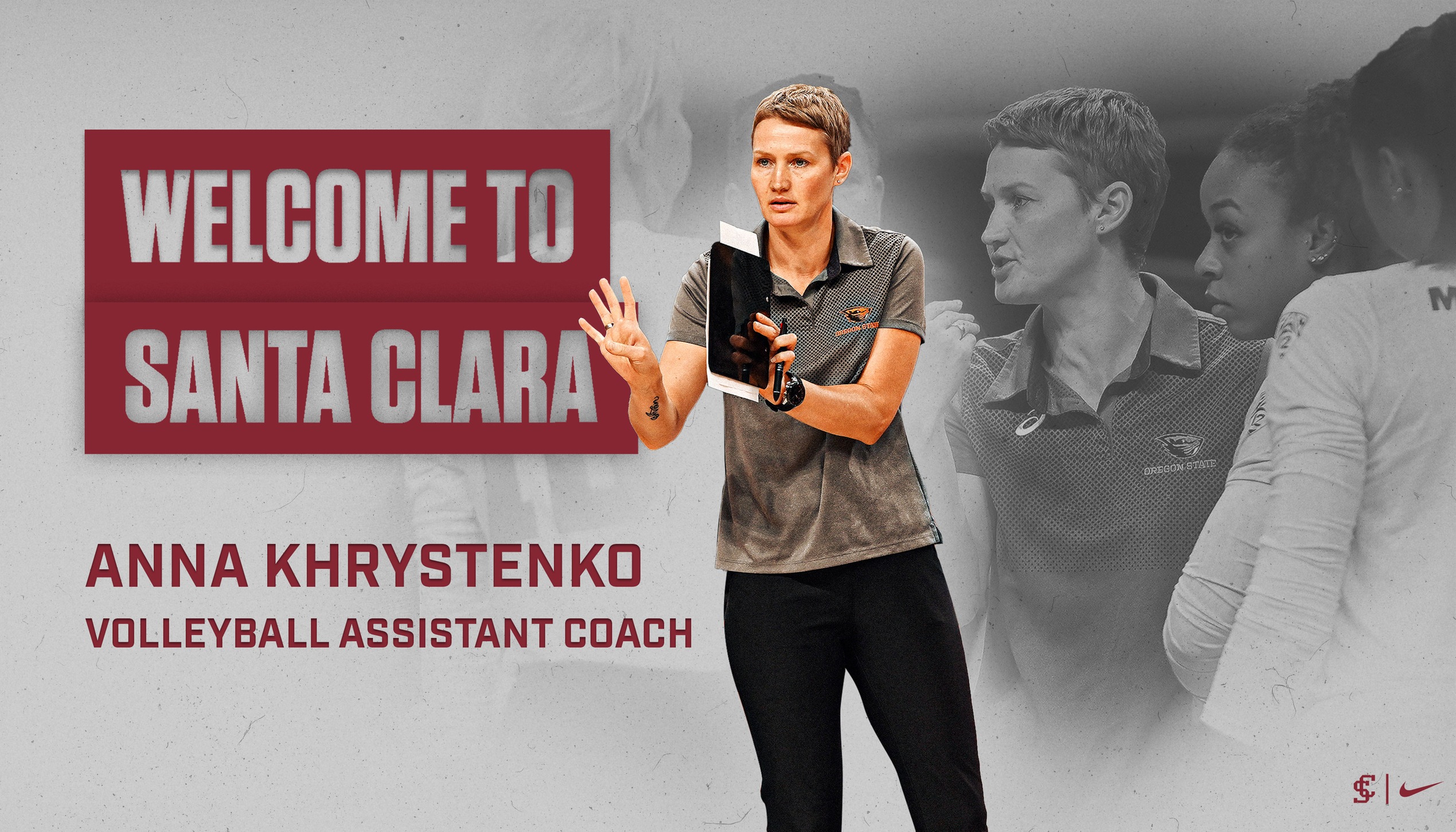 Khrystenko Joins Volleyball Staff as Assistant Coach