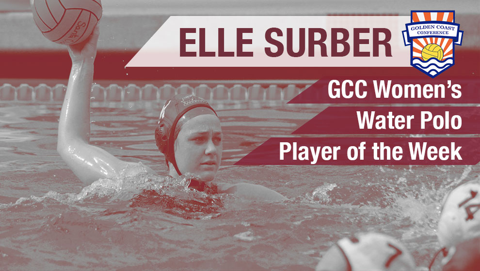 Surber Named GCC Player of the Week