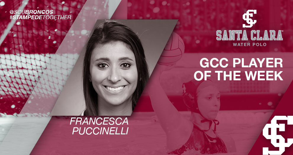 Women’s Water Polo Goalie Earns Weekly Conference Award