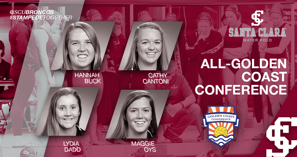 Four Women’s Water Polo Players Earn All-Conference Honors
