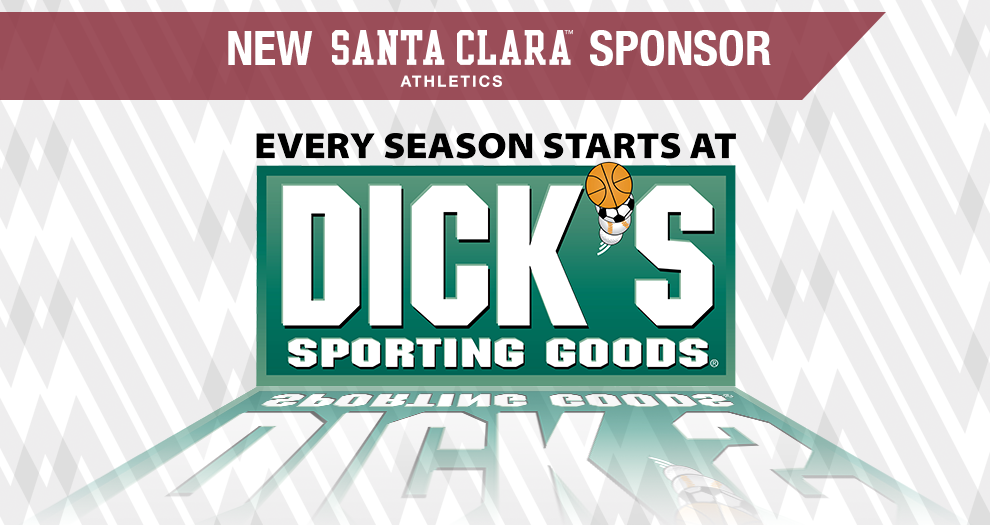 Santa Clara Athletics Adds DICK’S Sporting Goods as Sponsor