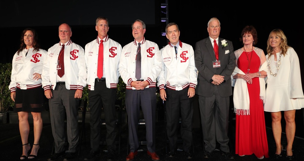 Annual Red and White Hall of Fame Celebration Honors Past and Present of Santa Clara Athletics