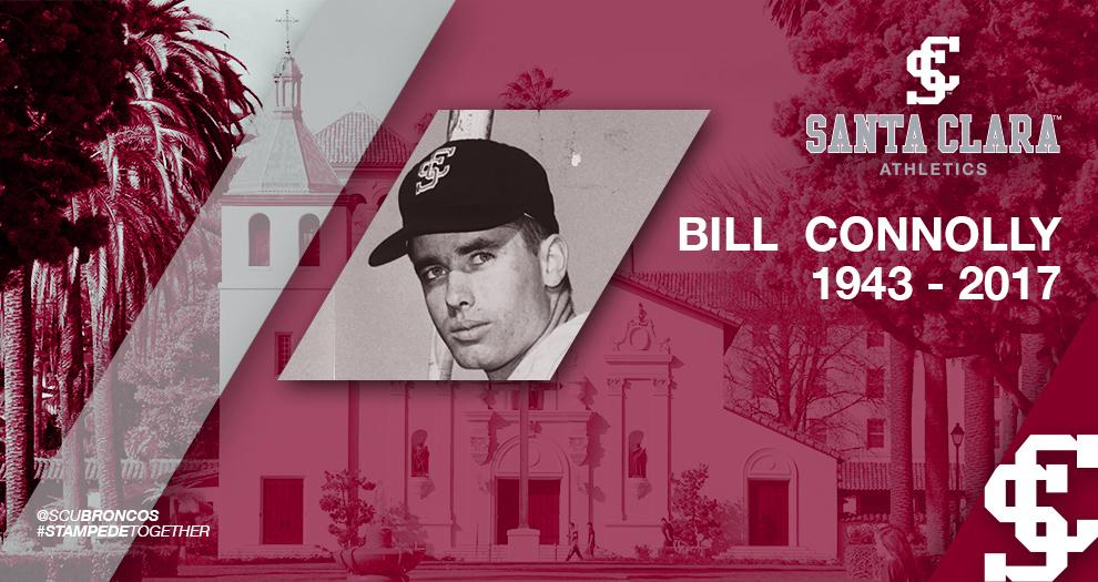 Bill Connolly (1943-2017), Santa Clara Hall of Fame Two-Sport Star