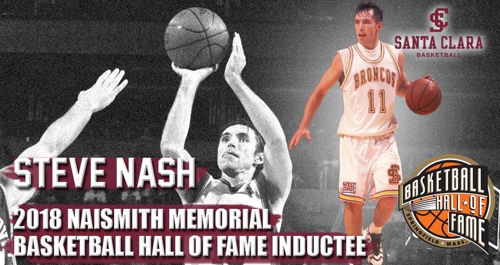 Steve Nash Inducted to Naismith Basketball Hall of Fame