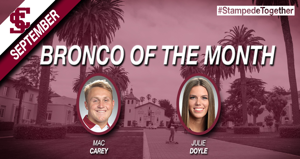 SAAC Announces Broncos of the Month for September
