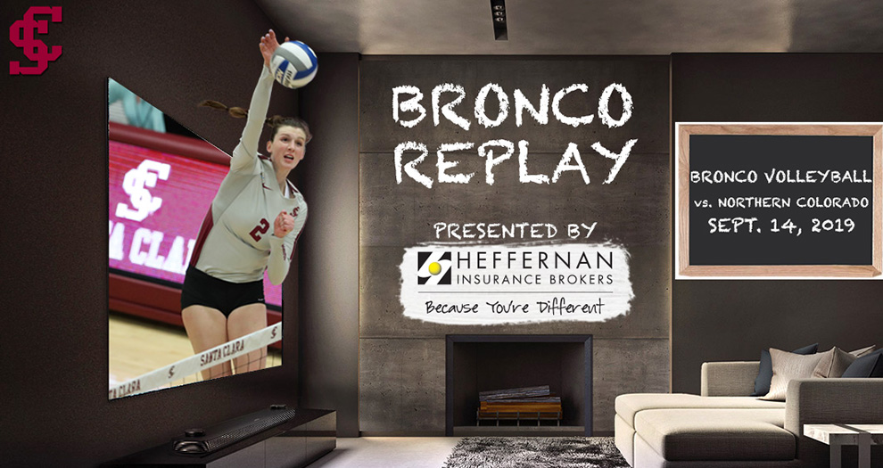 Bronco Replay Tuesdays: Volleyball vs. Northern Colorado (Airing May 5)