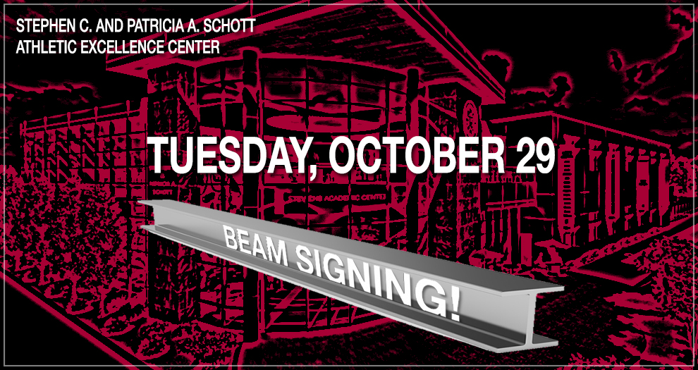 Santa Clara To Hold Athletic Excellence Center Beam Signing