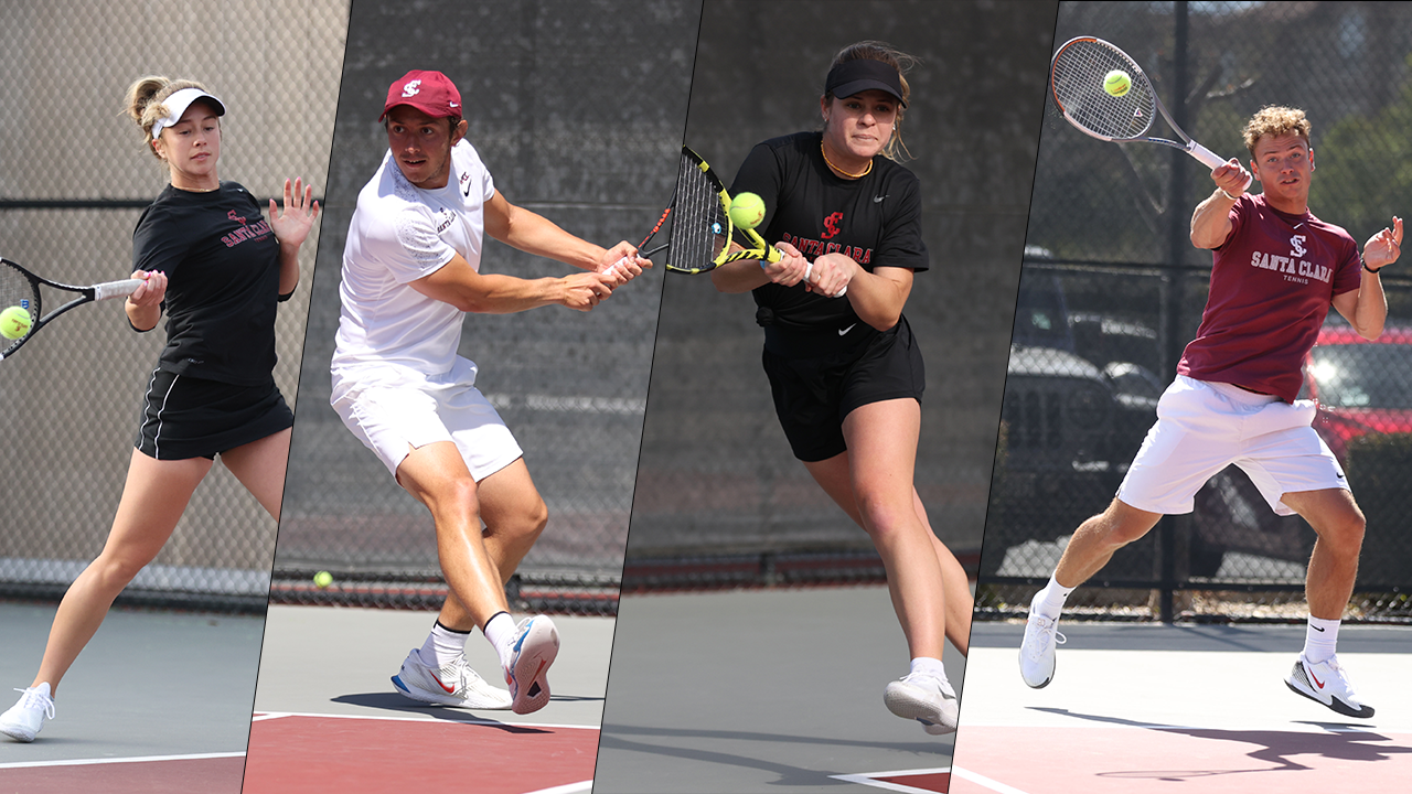 Men's & Women's Tennis Compete in Exhibition Matches at Taube Challenge Cup