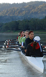 SCU Women's Crew Races Sacramento State, UC Davis