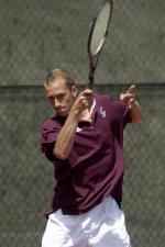 Men's Tennis Falls to USF at WCC Tourney