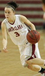 Santa Clara Can't Hold Late Lead In 64-58 Setback
