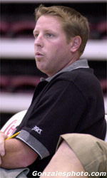 Dustin Moore Named First Assistant for Volleyball