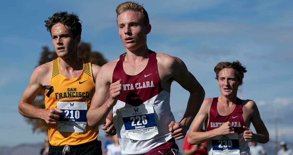 Jack Davidson led the Broncos for the second straight meet on Friday, posting a 66th-place finish. (Photo: West Coast Conference)