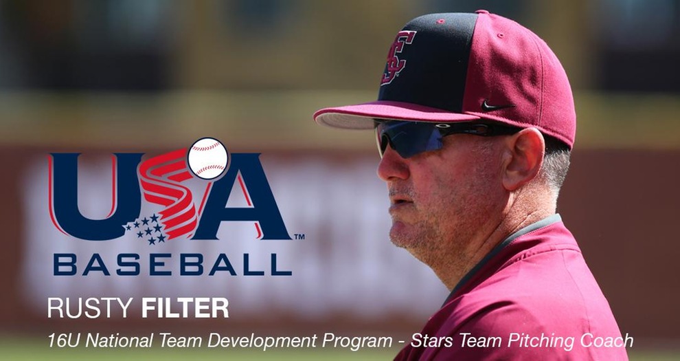 Filter Set to Begin USA Baseball Coaching Assignment at National Training Complex