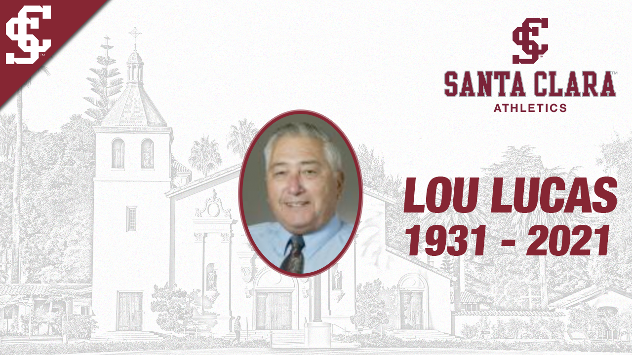 Lou Lucas (1931-2021), Santa Clara Athletics Hall of Famer