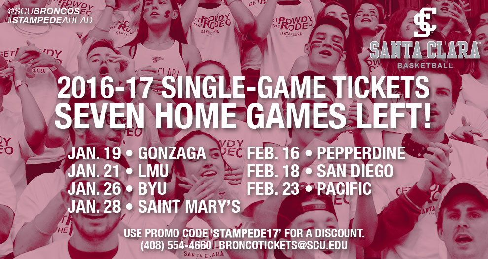Tickets on Sale for Remaining Men's Basketball Home Games