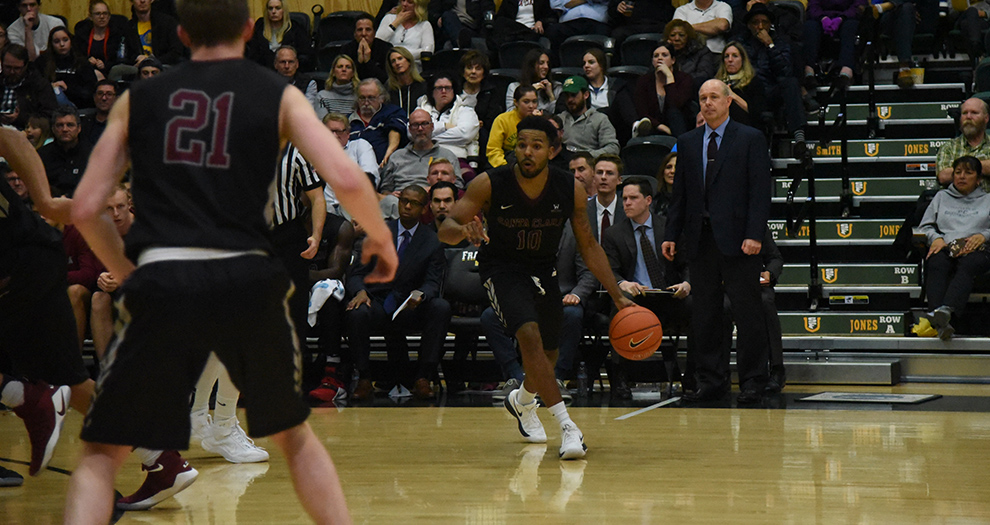 Men's Basketball Finishes Off Homestand, Faces Rival San Francisco Saturday