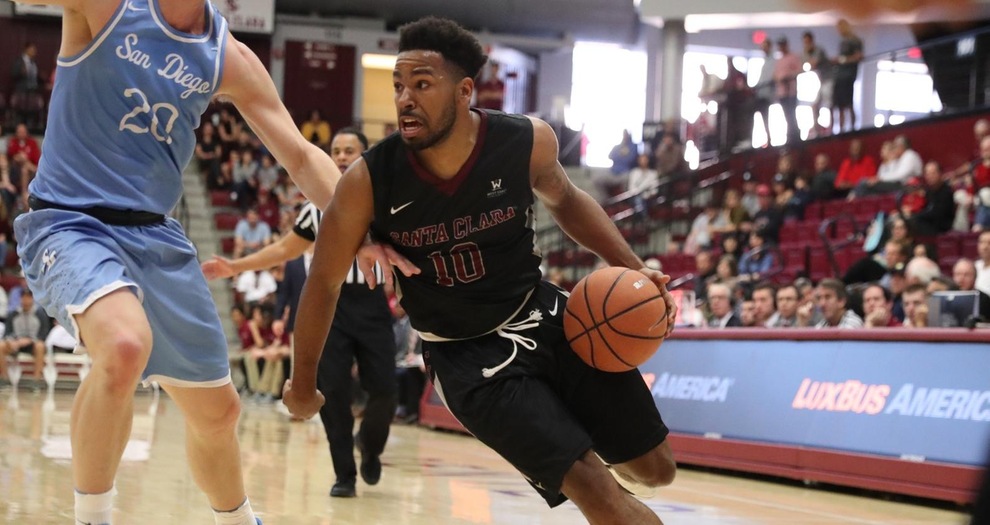 Strong Second-Half Shooting Sends Men's Basketball Past San Diego, 70-64