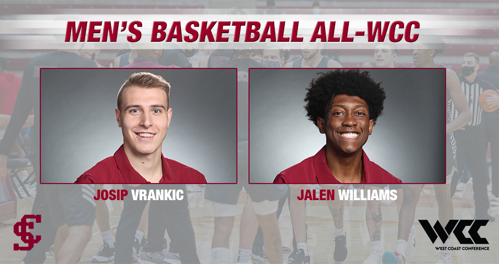 Two Men's Basketball Players Earn League Honors