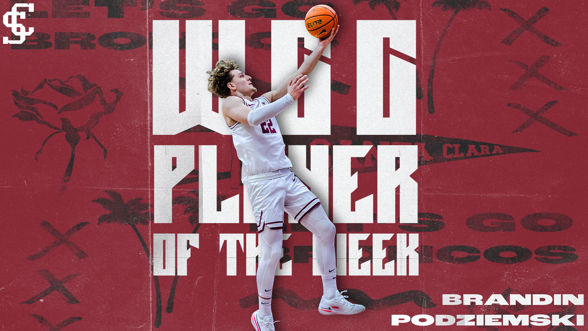 Podziemski Named WCC Player of the Week For Third Time
