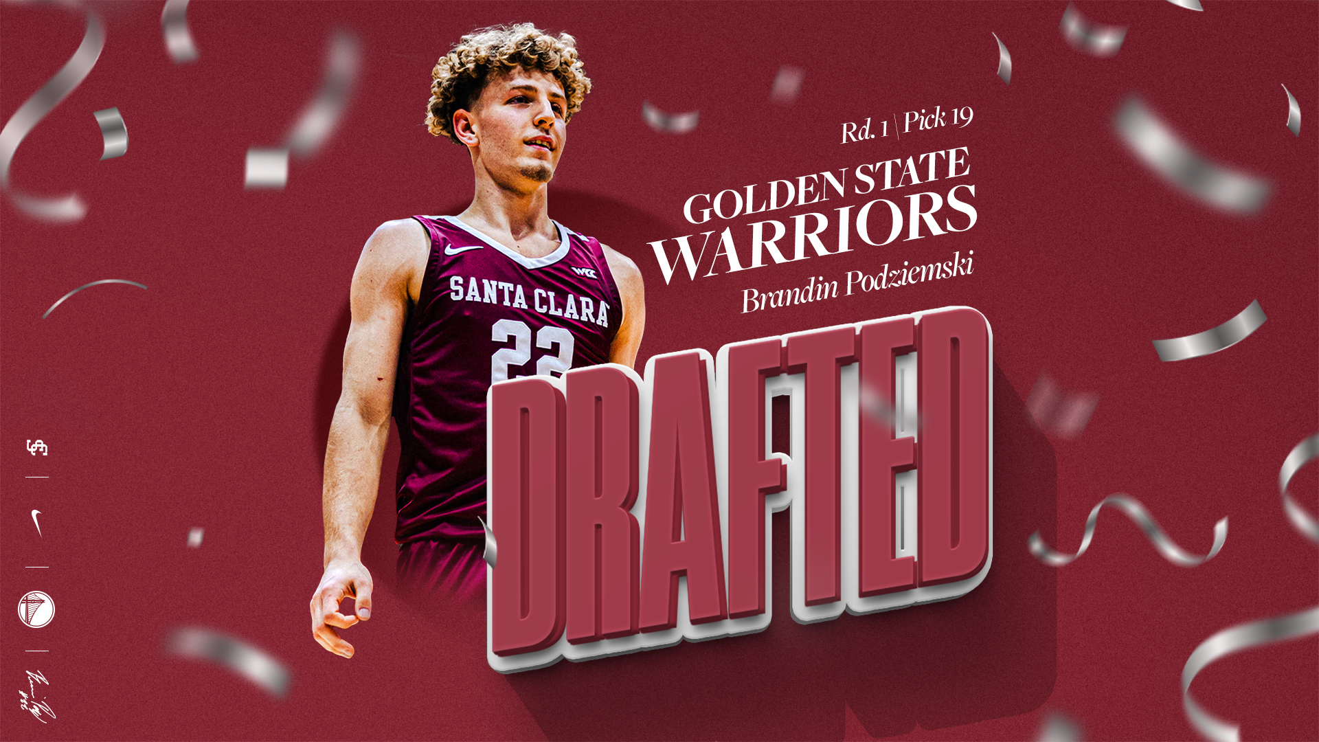 Brandin Podziemski Selected 19th Overall By Golden State Warriors