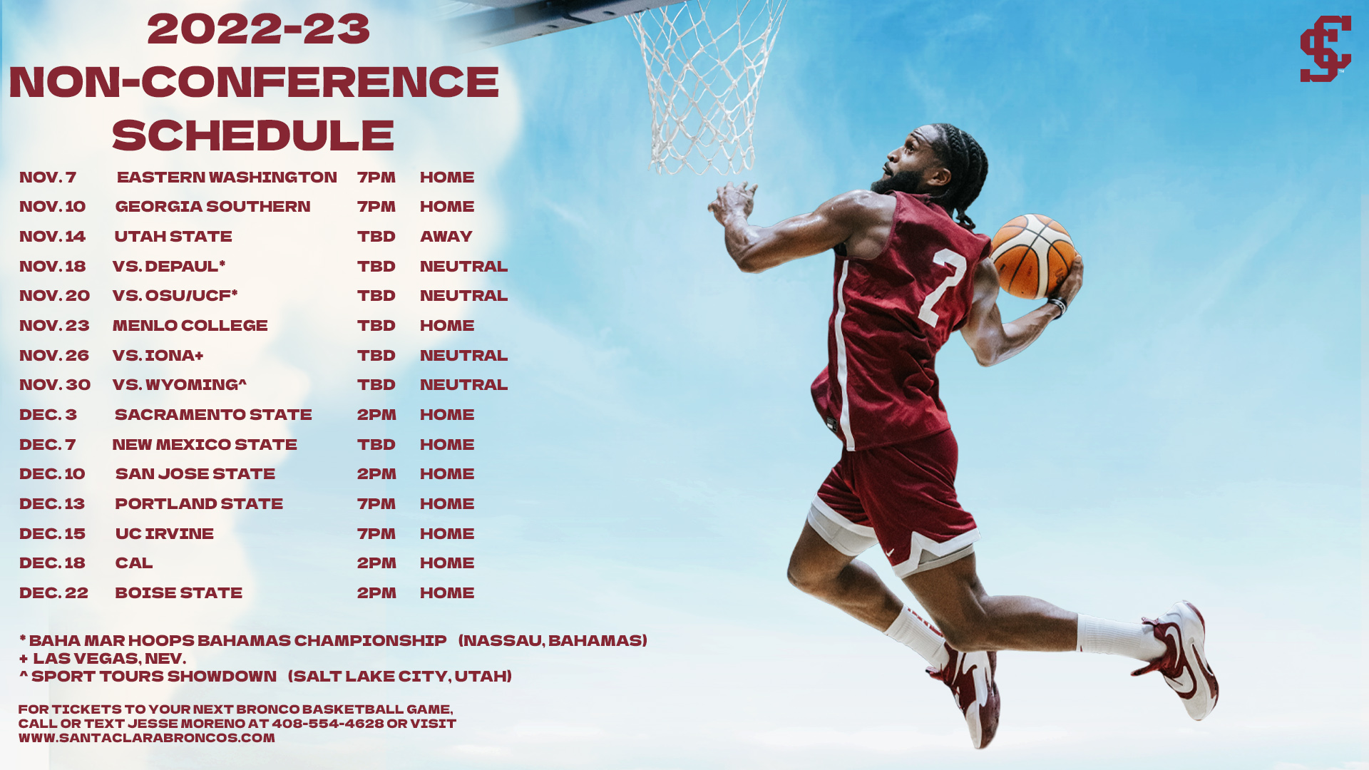 Men's Hoops Announces 2022-23 Non-conference Schedule