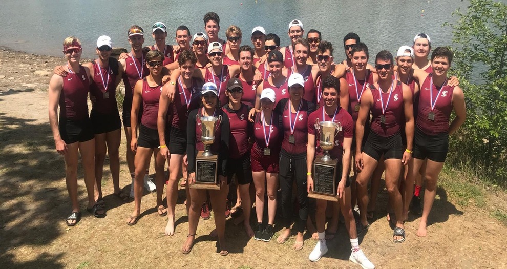 Men's Rowing Takes WIRA Titles with V8 and V4 Boats
