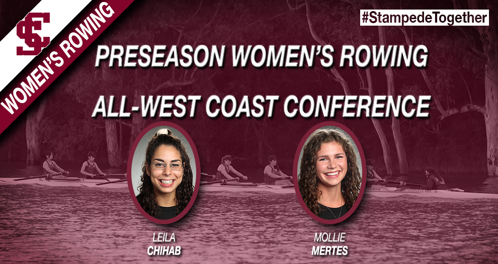 Two Women's Rowers Named Preseason All-WCC